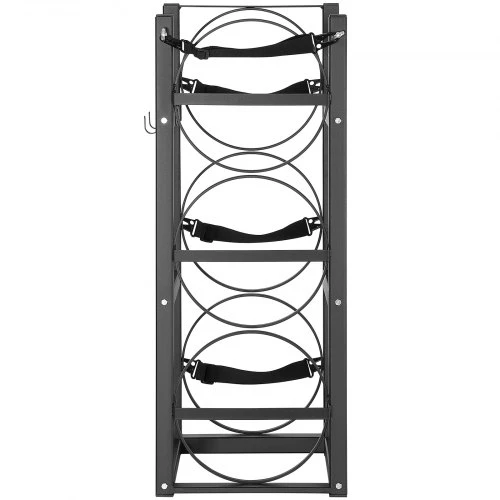 VEVOR Šaldymo cilindrų stovas 3 x 30 lb bakams, 325 × 330 × 840 mm