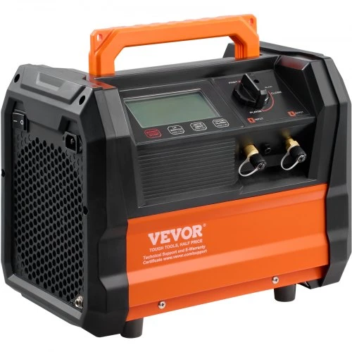 VEVOR Šaltnešio regeneravimo įrenginys, 1 HP, dvigubas cilindras, 3000 aps./min. bešepetėlis variklis