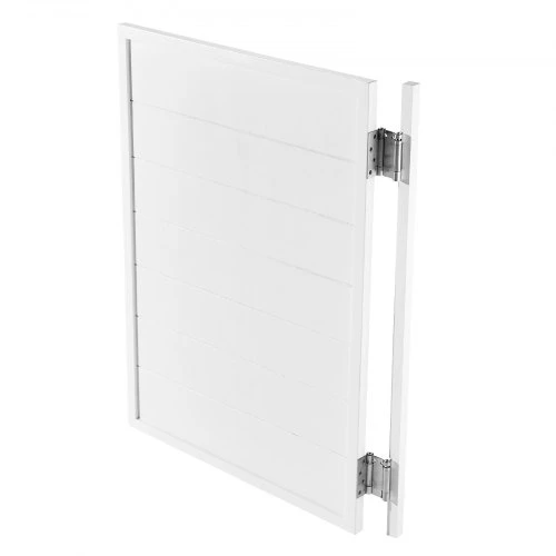 Koduva VEVOR salūno durys, vienos vidaus, baltos, 81,3 x 106,7 cm