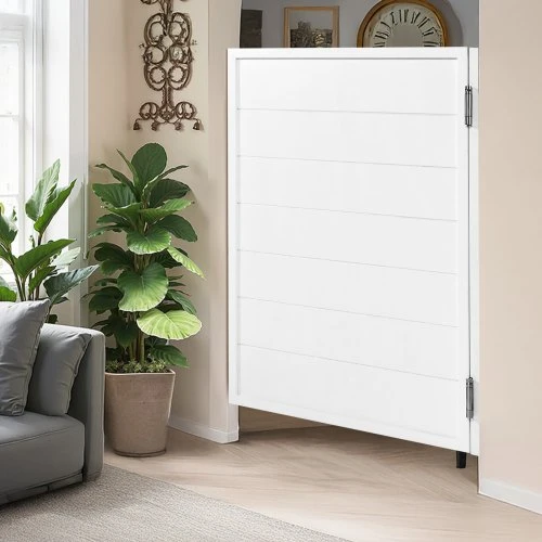 Koduva VEVOR salūno durys, vienos vidaus, baltos, 81,3 x 106,7 cm