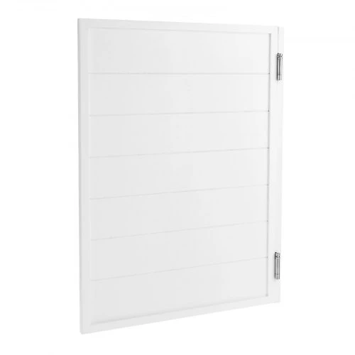 Koduva VEVOR salūno durys, vienos vidaus, baltos, 81,3 x 106,7 cm