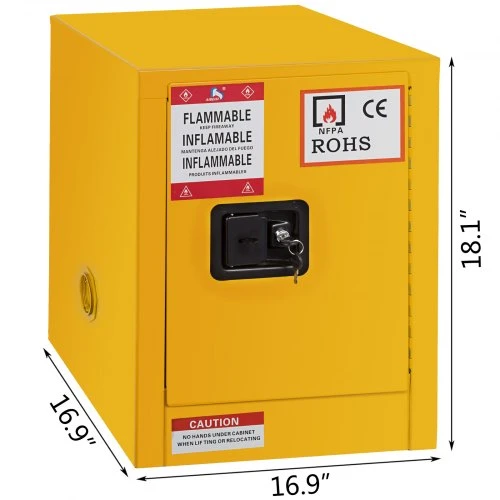 VEVOR Saugos spintelė 41,6 l, 42,9 x 42,9 x 46 cm, rankinis atidarymas