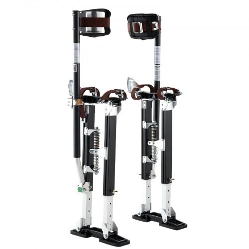 VEVOR Sausų sienų stiltai, reguliuojami 485–790 mm aliumininiai dažytojo stiltai, 103 kg, juodi