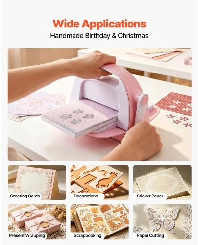 Koduva VEVOR scrapbooking popierius, 72 lapai, 152 mm, įvairių specialių raštų rinkinys
