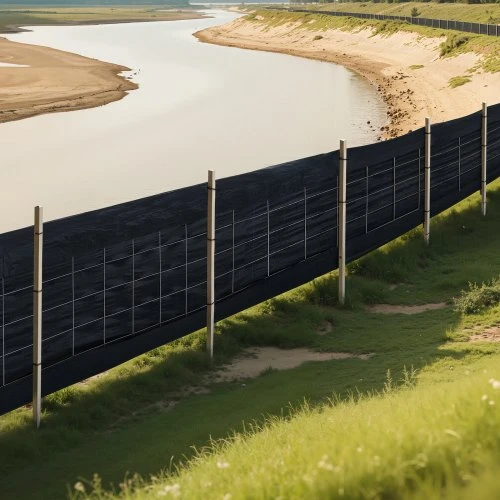 Koduva VEVOR sėsdimo užtvaro audinio ritinys, 0,6×30,5 m, su vielos atrama