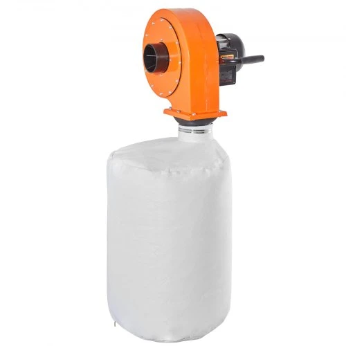 VEVOR Sieninis dulkių surinktuvas 1 HP, 560 CFM, 2,5 mikronų maišas