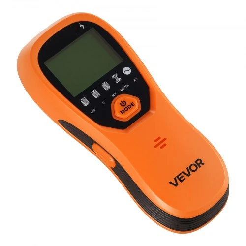 VEVOR Sieninis taškiklių ieškiklis, 5 viename, elektroninis su LCD ekranu ir garso signalu, oranžinis