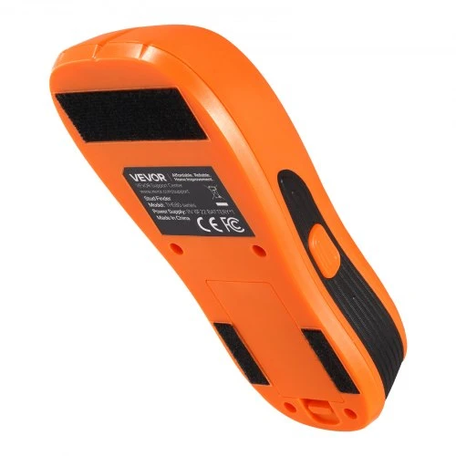 VEVOR Sieninis taškiklių ieškiklis, 5 viename, elektroninis su LCD ekranu ir garso signalu, oranžinis