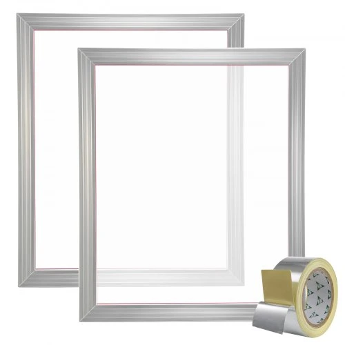 VEVOR Šilkografinio spaudos rėmų rinkinys, 2 vnt., 20 x 24 col., 160 tinklelio
