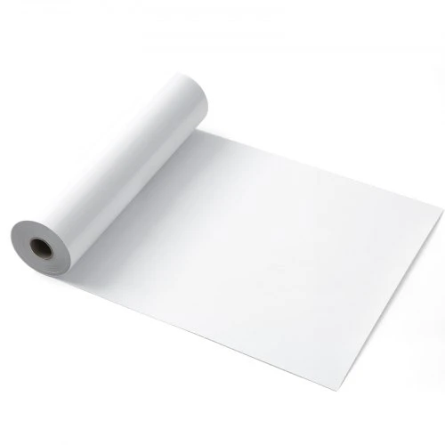Koduva VEVOR šilumos perkėlimo vinilas, blizgios baltos spalvos, 304,8 x 15240 mm