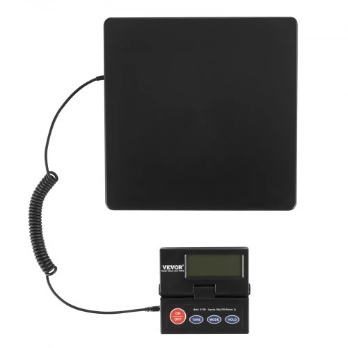 Koduva VEVOR siuntų svarstyklės, skaitmeninės pašto svarstyklės 49,9kg x 2 g, AC/DC, LCD