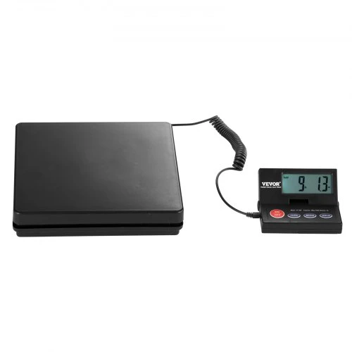 Koduva VEVOR siuntų svarstyklės, skaitmeninės pašto svarstyklės 49,9kg x 2 g, AC/DC, LCD