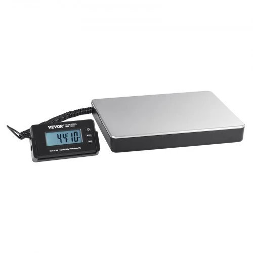 Koduva VEVOR siuntų svarstyklės skaitmeninės, 200 kg, AC/DC, LCD