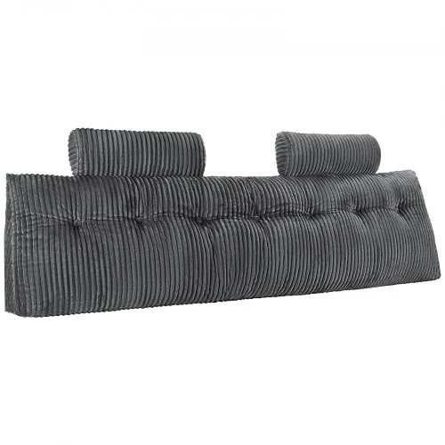 VEVOR Skaitymo pagalvė, king size, pilka, SSYDZ-08