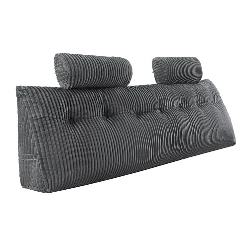 VEVOR Skaitymo pagalvė, king size, pilka, SSYDZ-08