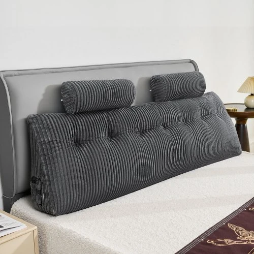 VEVOR Skaitymo pagalvė, king size, pilka, SSYDZ-08