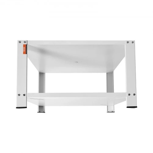 VEVOR Skalbimo mašinos ir džiovyklės pedestalas su laikymo lentyna, 711 × 711 × 406 mm, balta