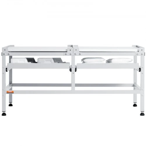 VEVOR Skalbyklės stovas, 1230 x 635 mm, 267 kg, su dvigubais padėklais