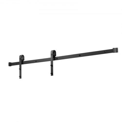 VEVOR Slankiojų tvarto durų furnitūros rinkinys, 6.6 FT, 330 lbs, juodas