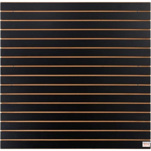 Koduva VEVOR slatwall plokštės, 4 ft x 2 ft, juodos, 2 vnt.