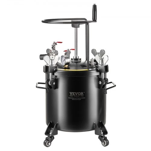 Koduva VEVOR slėginis dažų puodas, 20 l, 70 psi, plieno, su ratukais