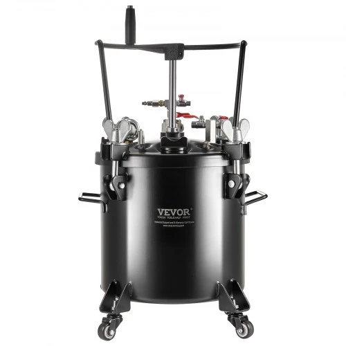Koduva VEVOR slėginis dažų puodas, 20 l, 70 psi, plieno, su ratukais