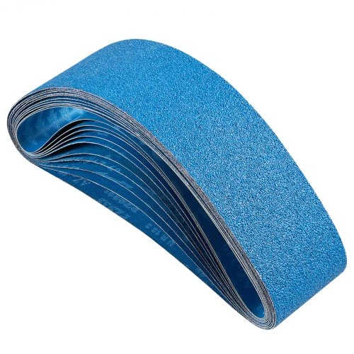 VEVOR Šlifavimo juostos 100 x 915 mm, 10 vnt., 40/60/80/120/240 grūdėtumas