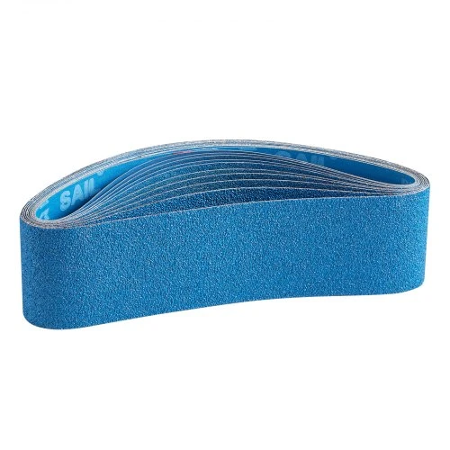 VEVOR Šlifavimo juostos 100 x 915 mm, 10 vnt., 40/60/80/120/240 grūdėtumas