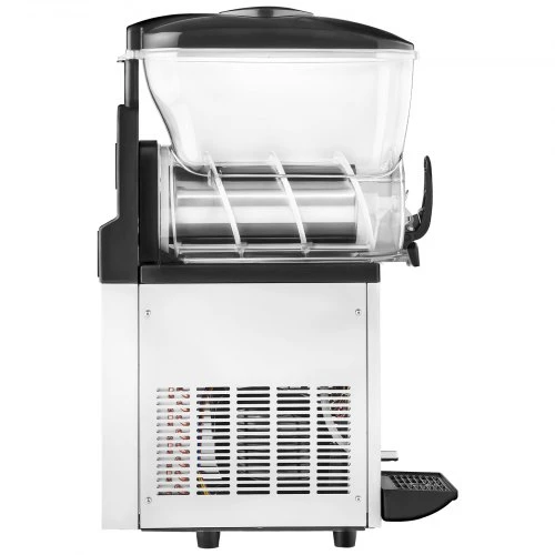 VEVOR Slush machine X-150, 15 l, juoda, nerūdijantis plienas