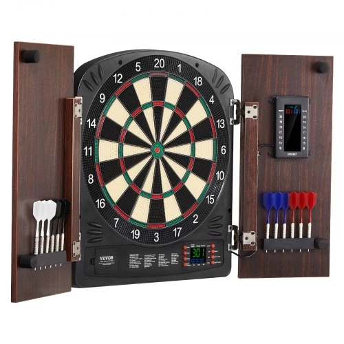 Koduva VEVOR smiginio lentos ir spintelės rinkinys, MDF, plastikas, 58 x 51,8 x 10 cm