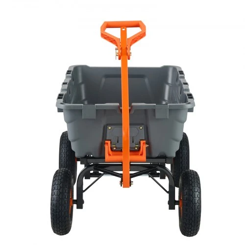 Koduva VEVOR sodo išverčiamas vežimėlis TC4273A, 1500 lbs / 680,4kg, 33 cm padangos