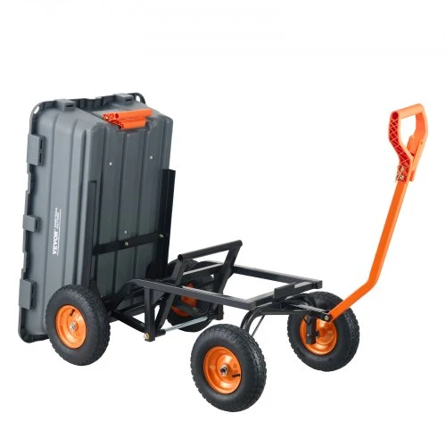 Koduva VEVOR sodo išverčiamas vežimėlis TC4273A, 1500 lbs / 680,4kg, 33 cm padangos