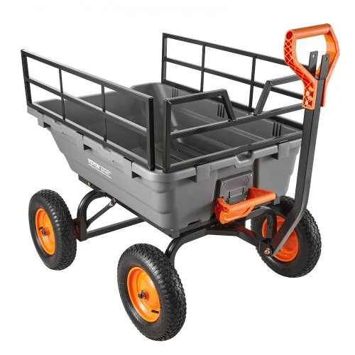 Koduva VEVOR sodo vežimėlis su išvertimo funkcija, 680 kg, 15 kub. pėdų, modelis TC4283