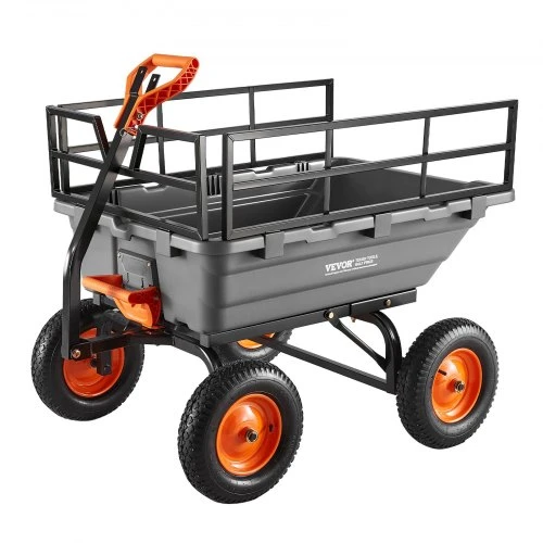 Koduva VEVOR sodo vežimėlis su išvertimo funkcija, 680 kg, 15 kub. pėdų, modelis TC4283