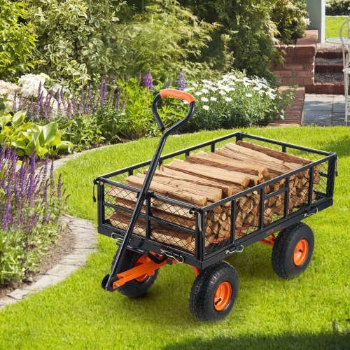 Koduva VEVOR sodo vežimėlis su išvertimo funkcija, metalinis, 399,2kg