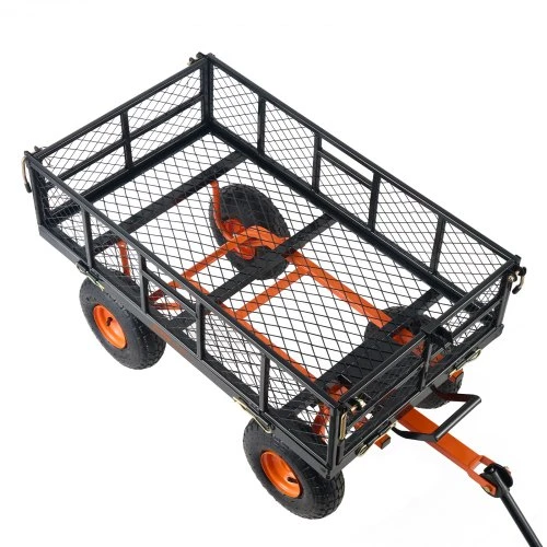 Koduva VEVOR sodo vežimėlis su išvertimo funkcija, metalinis, 399,2kg