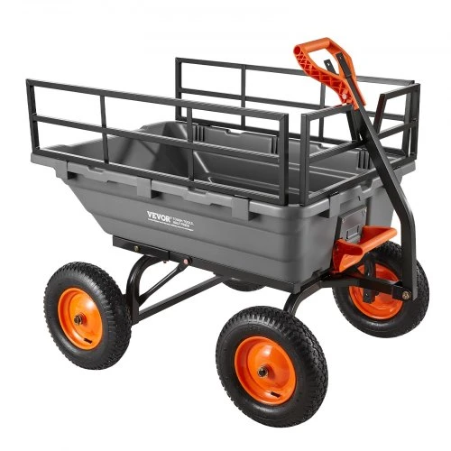 Koduva VEVOR sodo vežimėlis su išvertimo funkcija, 680 kg, 15 kub. pėdų, modelis TC4283