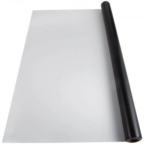 VEVOR Šokių grindų rulonas, 2 x 7 m, juodas/baltas, PVC vinilas
