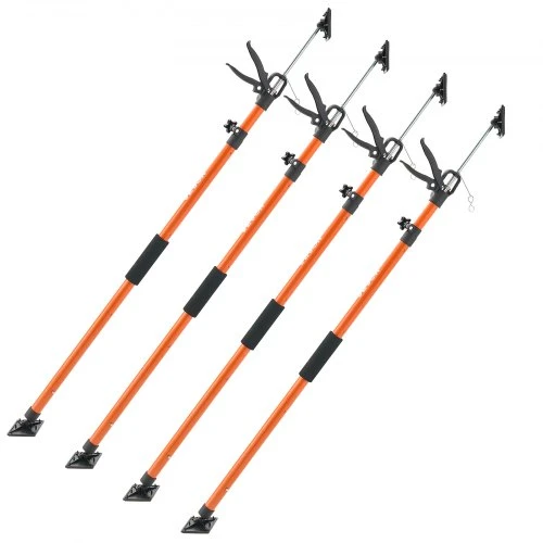 VEVOR Spintelės atraminė sija, 4 vnt., 116–290 cm teleskopinė plieninė atrama