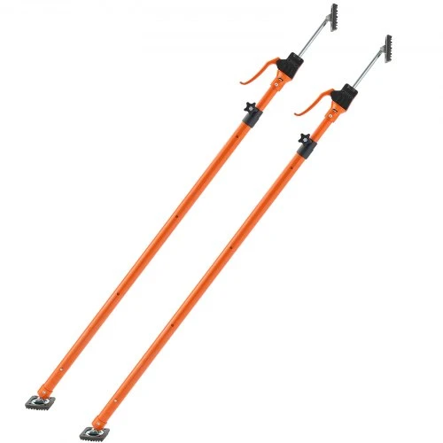 Koduva VEVOR spintelės atraminis stulpas, 2 vnt., 125–291 cm, plieno teleskopinis greito atramos strypas