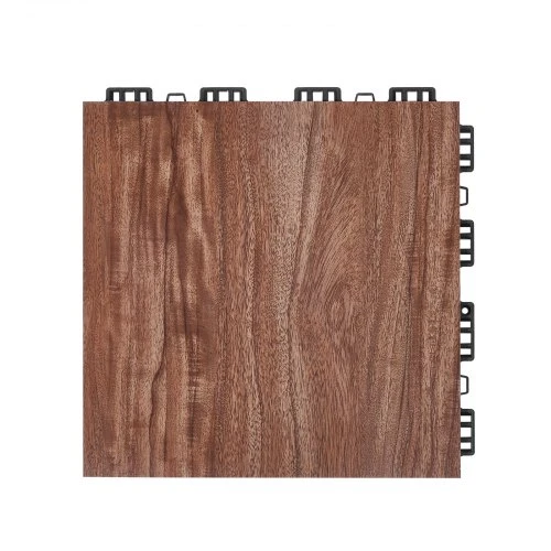 VEVOR Sportinio grindų plytelės, 25 vnt., rudos, 315 x 315 x 17,2 mm