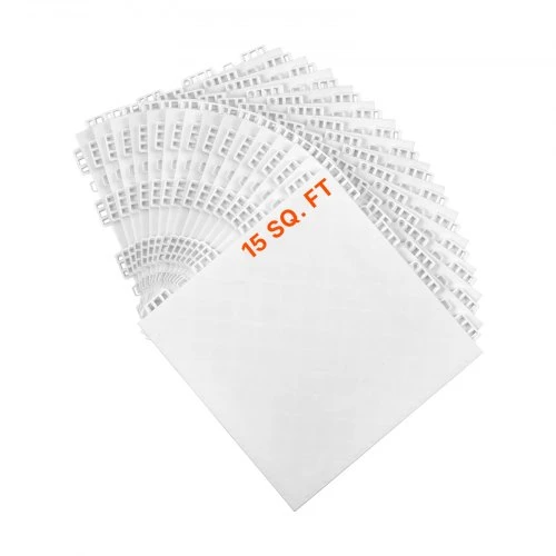 VEVOR Sportinių grindų plytelės ledo ritulio treniruotėms, 15 vnt., 315 x 315 x 16 mm, pelenų pilka