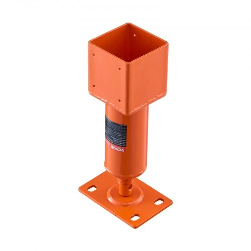 Koduva VEVOR sraigtinis atraminis stulpas 4" x 4", 13,2"–18,7", reguliuojamas