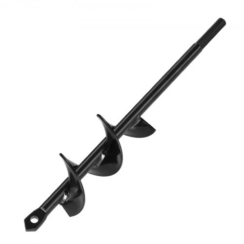 VEVOR Sraigtinis grąžtas sodinimui, 40 x 220 mm, 3/8" šešiakampiui laikikliui