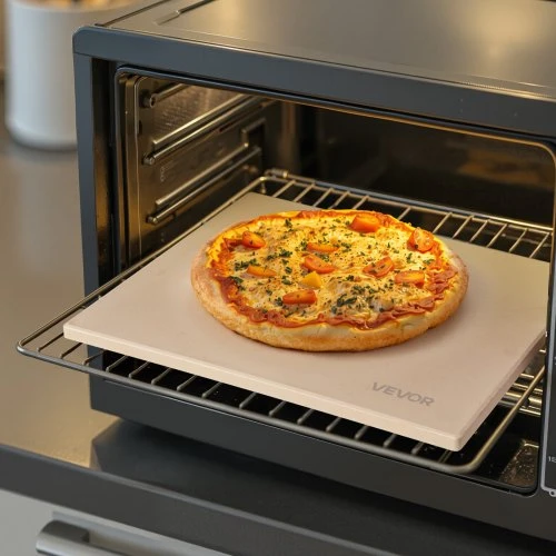 Koduva VEVOR stačiakampis picos akmuo, 406 x 355 mm, kordieritas, 15 mm, su grandikliu