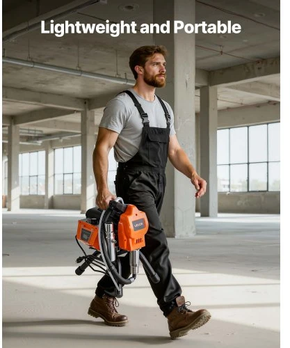 Koduva VEVOR stacionarus beorio dažymo purkštuvas, 1500 W, 3300 PSI