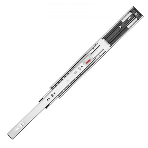 VEVOR Stalčių bėgeliai, 10 porų, 355,6 mm, šoninis montavimas, pilno ištraukimo, minkšto uždarymo