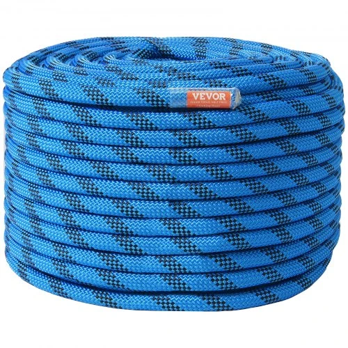 Koduva VEVOR statinė alpinizmo virvė, 12,7 mm, 60,96 m, mėlyna