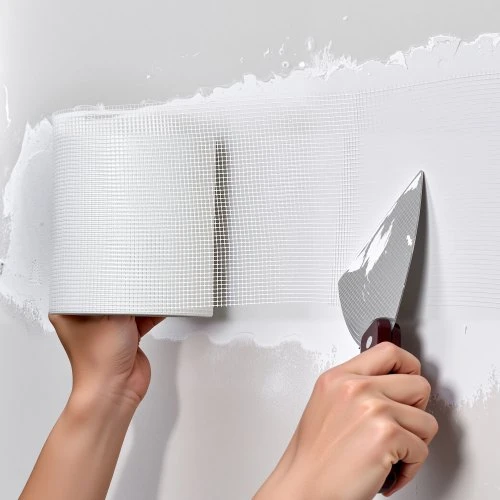 Koduva VEVOR stiklo pluošto siūlių juosta gipso kartonui, 150 mm x 30 m, 12 ritinių