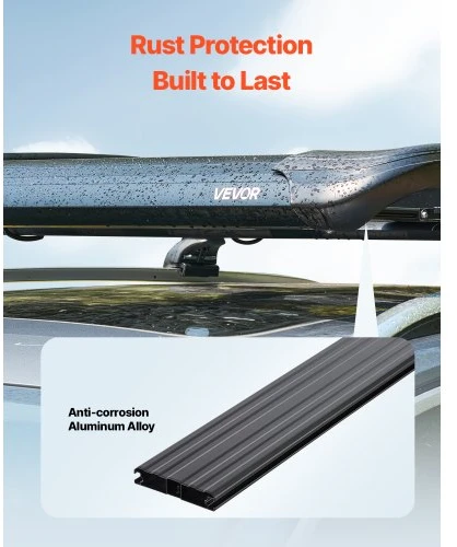 VEVOR Stogo bagažinė, 1216 x 1020 x 142 mm, universali, skirta SUV automobiliams